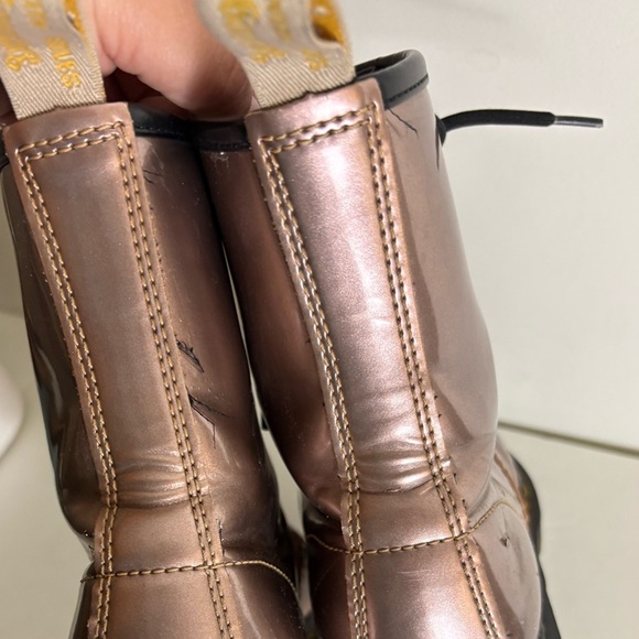 Dr. Martens 1460 Vegan Rose Gold Boots size 7 - Picture 10 of 10